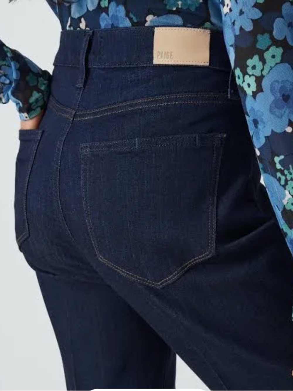 PAIGE Women's Iconic High Rise Flare Jeans Sz 28 NWT